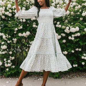 Madeline Dress In Blue